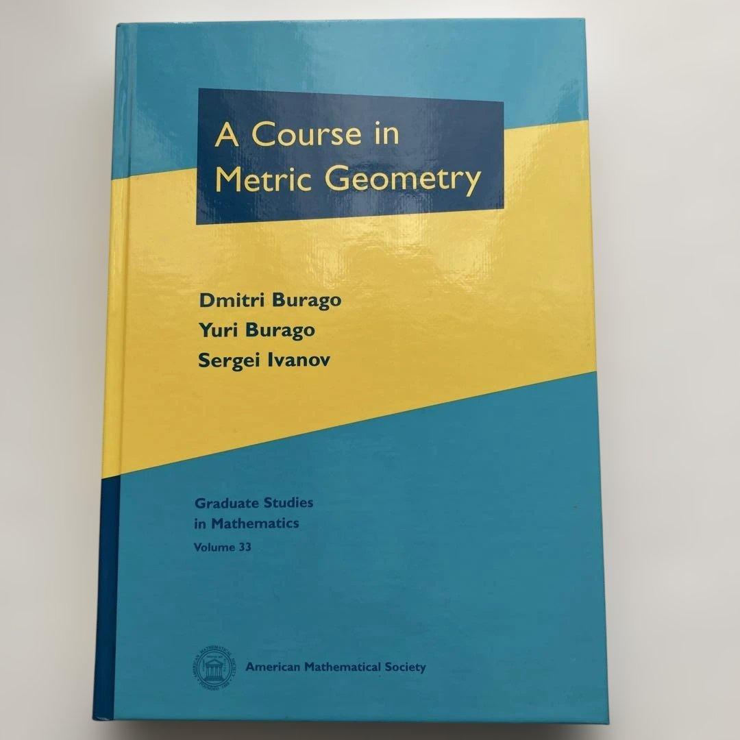 語学・辞書・学習参考書 A Course in Metric Geometry