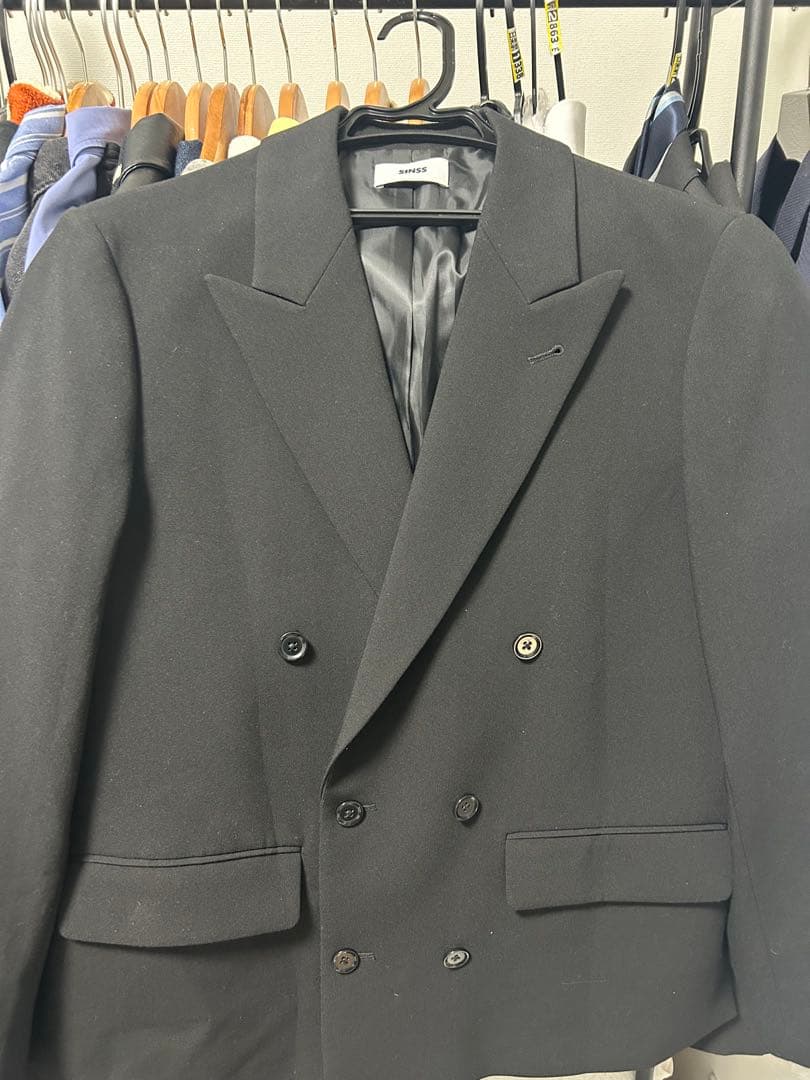 【即完品】SINSS 24AW ダブルテーラードジャケット　Sサイズ