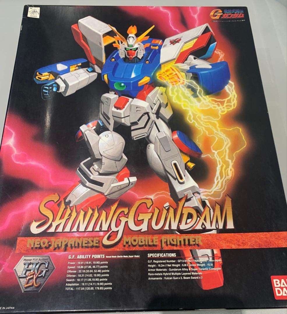 HGEX 1/60 シャイニングガンダム　赤バンダイ