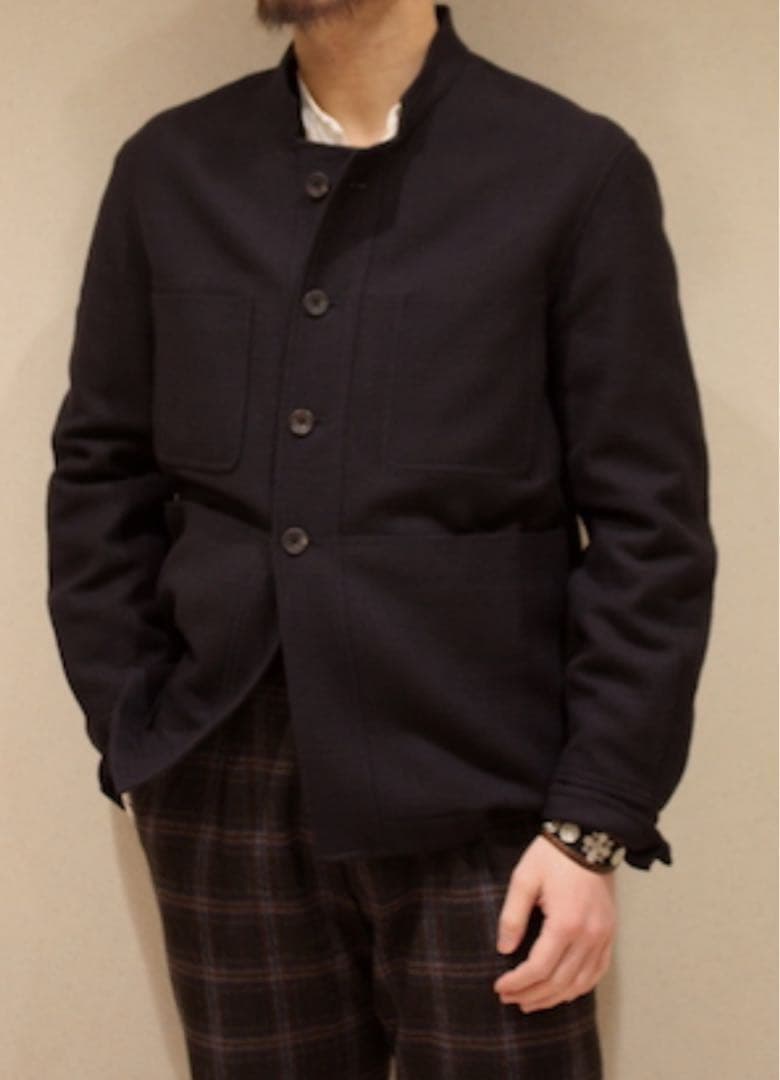 最終値下げ）S.E.H kelly コットンリネンカバーオールジャケット