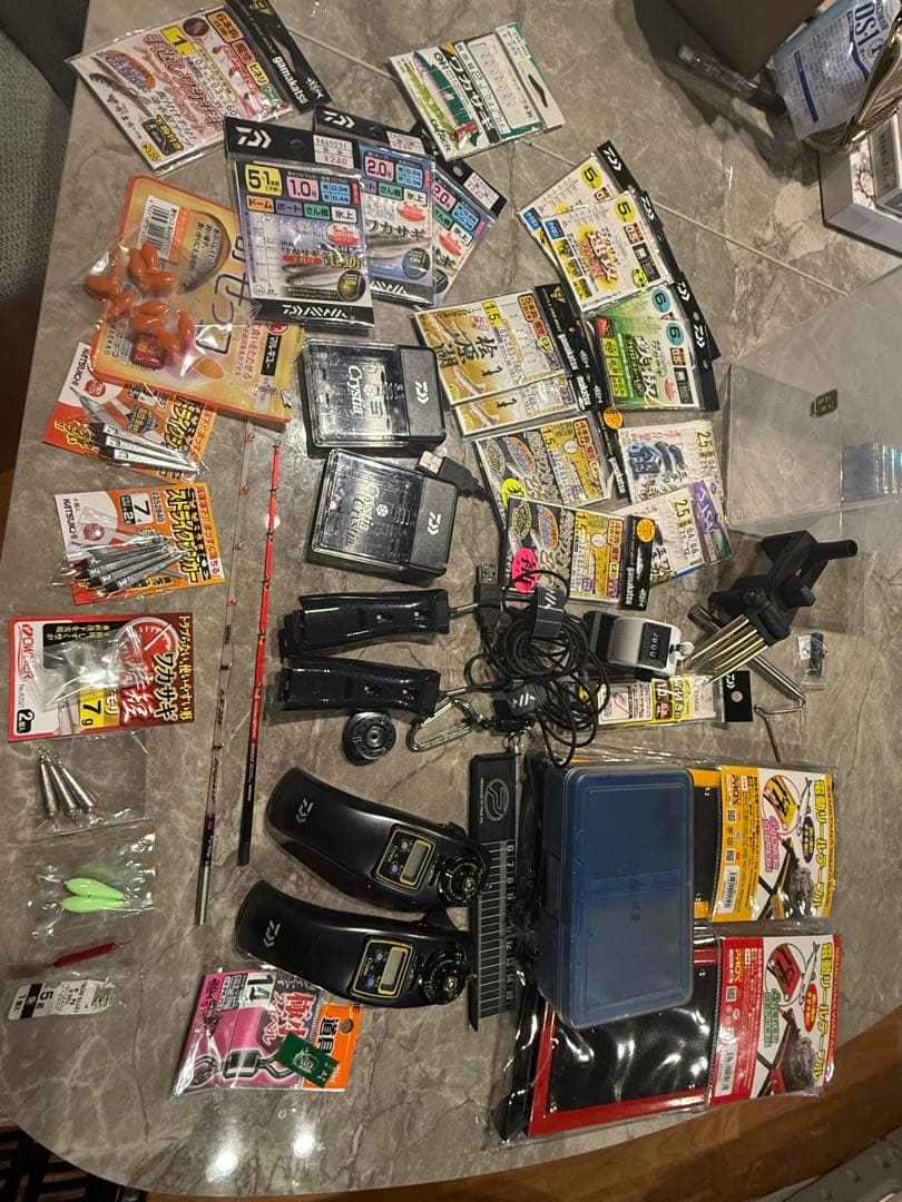 豪華　ワカサギ　セット　Daiwa Crystiaリール