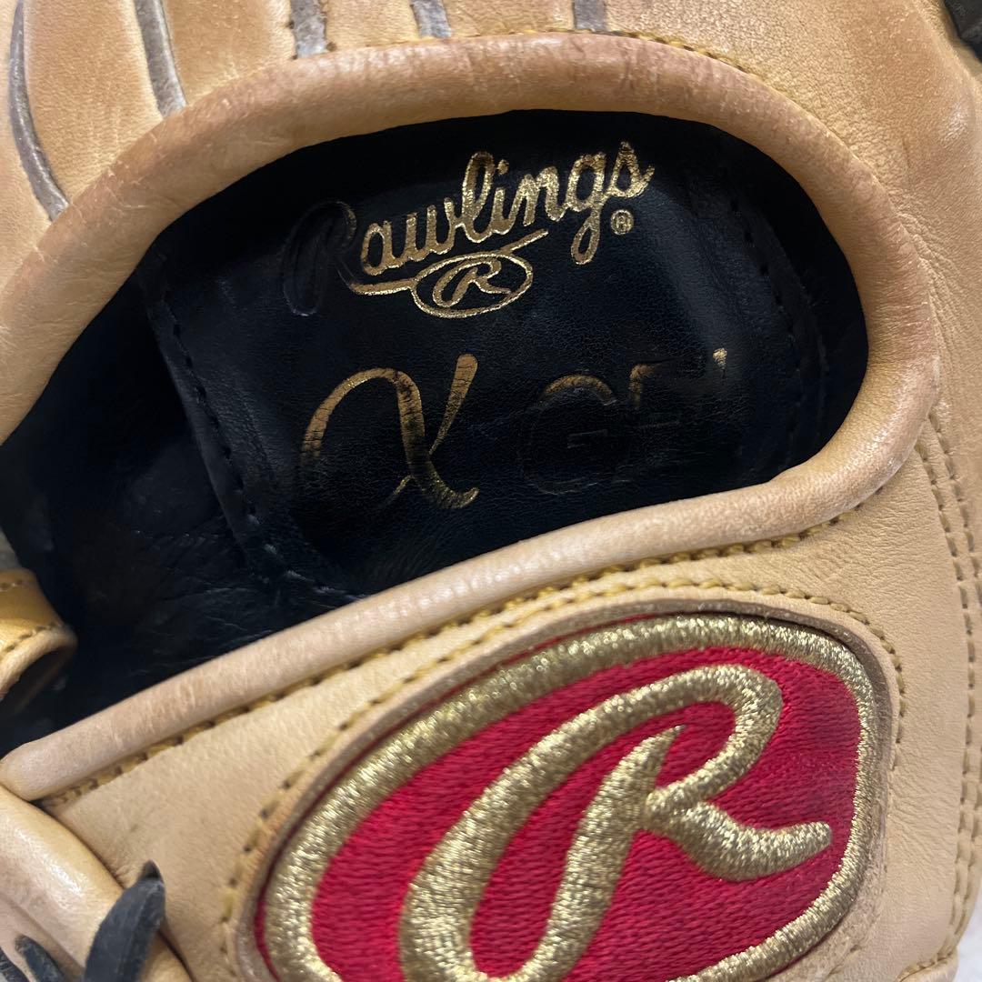 ローリングス 硬式 内野手用 オーダーグローブ ビッグR 旧ロゴ ディアスキン