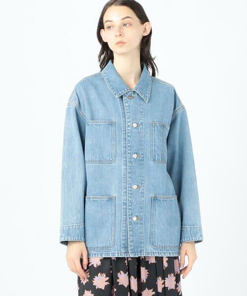 トゥモローランド マカフィー コットンデニムワークジャケット オーバーサイズ38