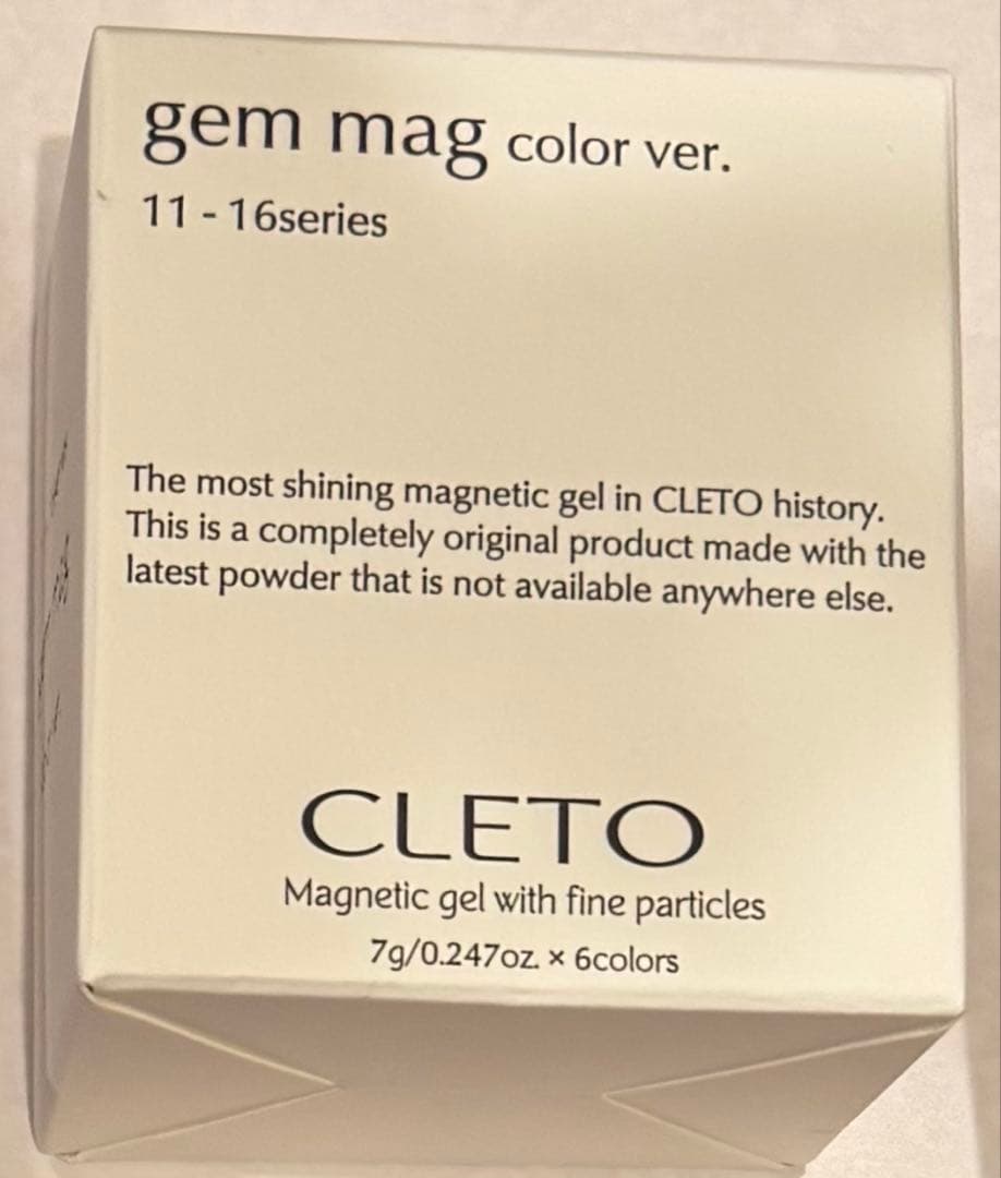 CLETO gem mag 11-16 6色セット