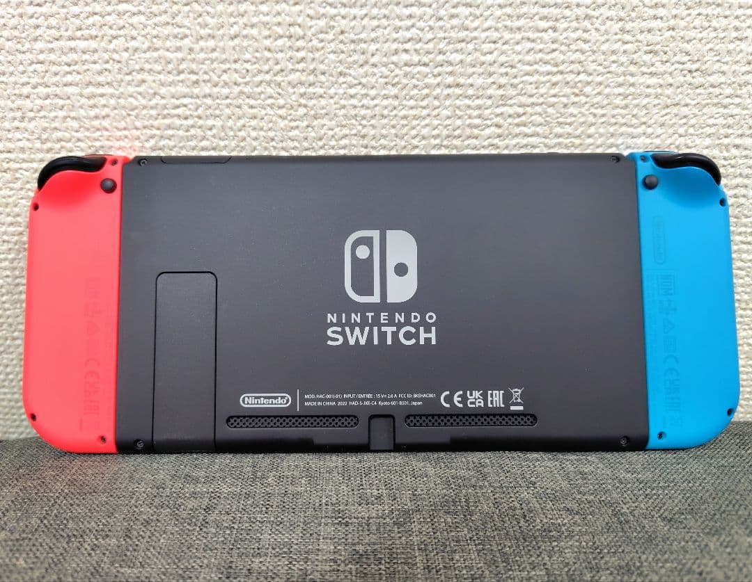 Nintendo Switch ネオンブルー・ネオンレッド/2022年12月購入