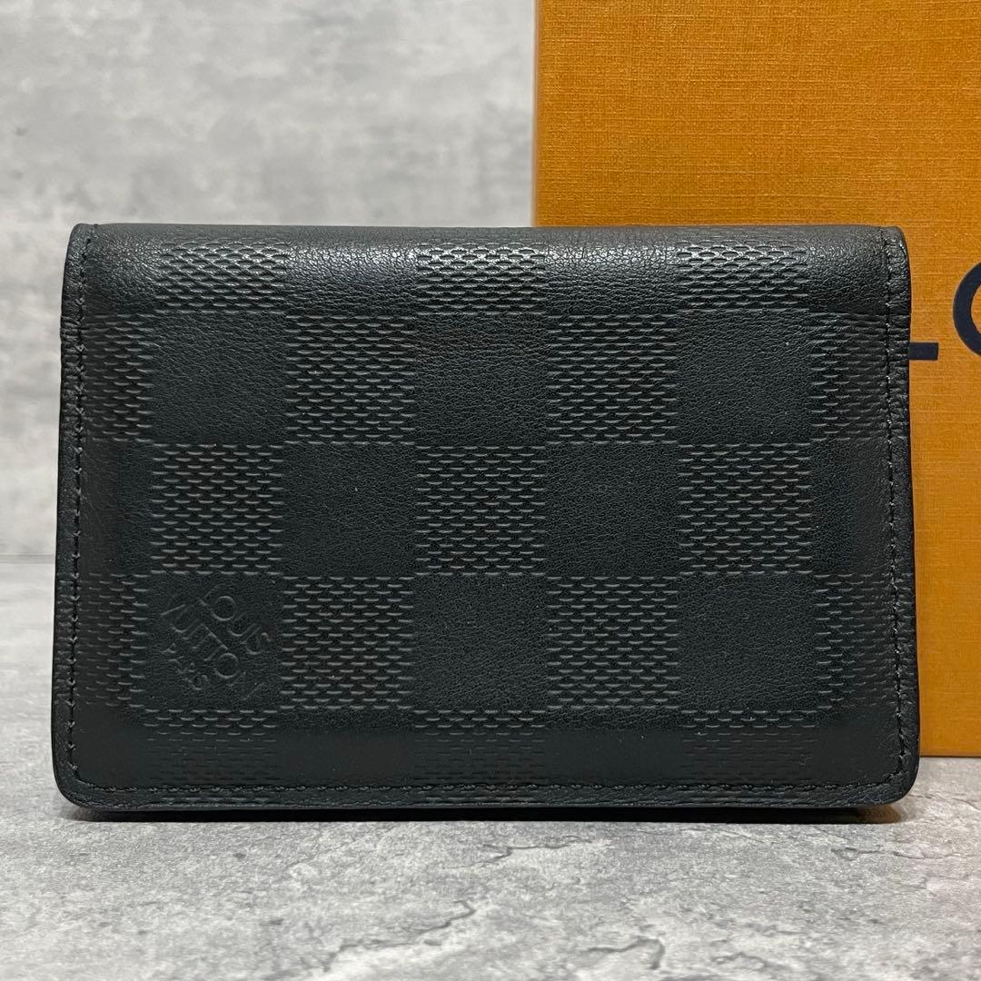 極美品 LOUIS VUITTON ダミエ アンフィニ カードケース 名刺入れ