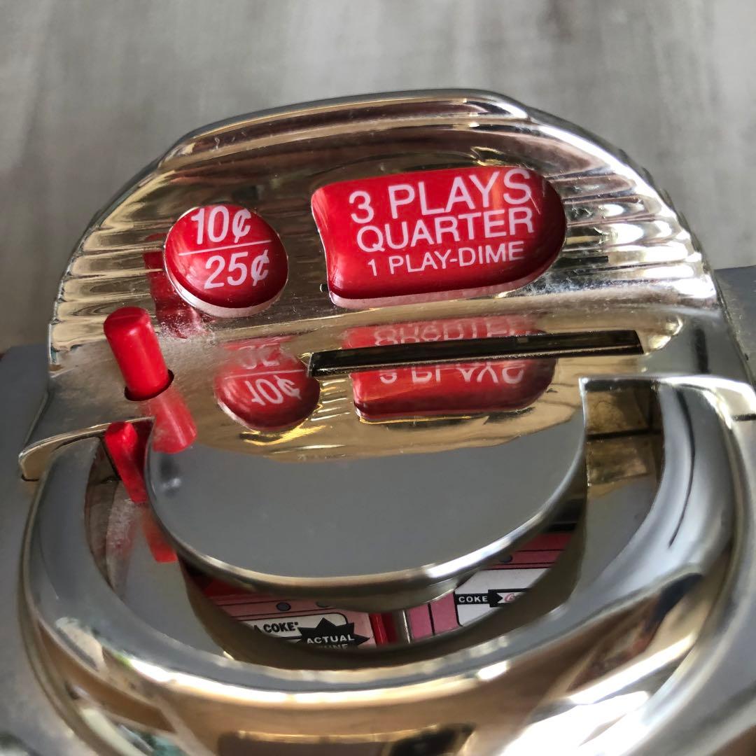 アメリカUSAビンテージコカコーラジュークボックス型バンク貯金箱1996