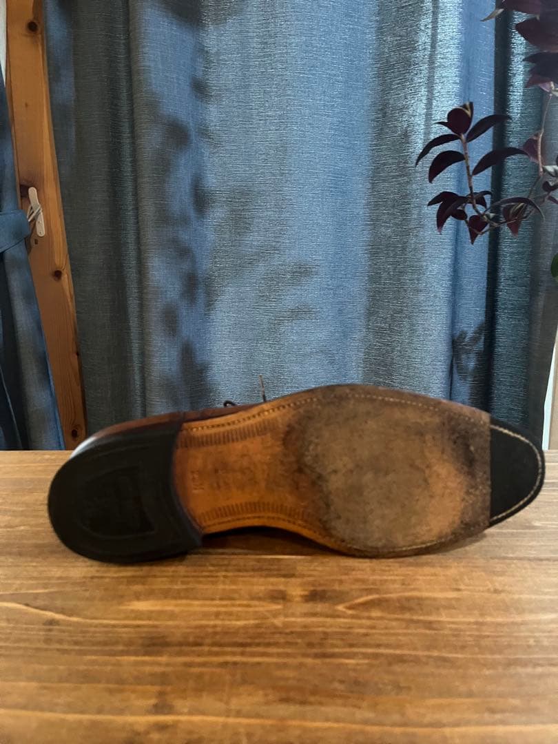 スコッチグレイン ウィングチップ ドレスシューズ