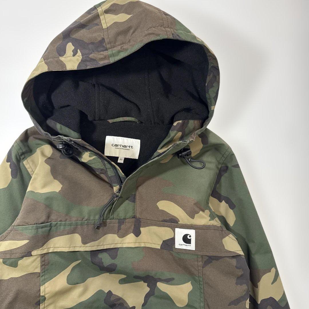 CARHARTT WIP W' NIMBUS プルオーバー カモ XS 美品　冬