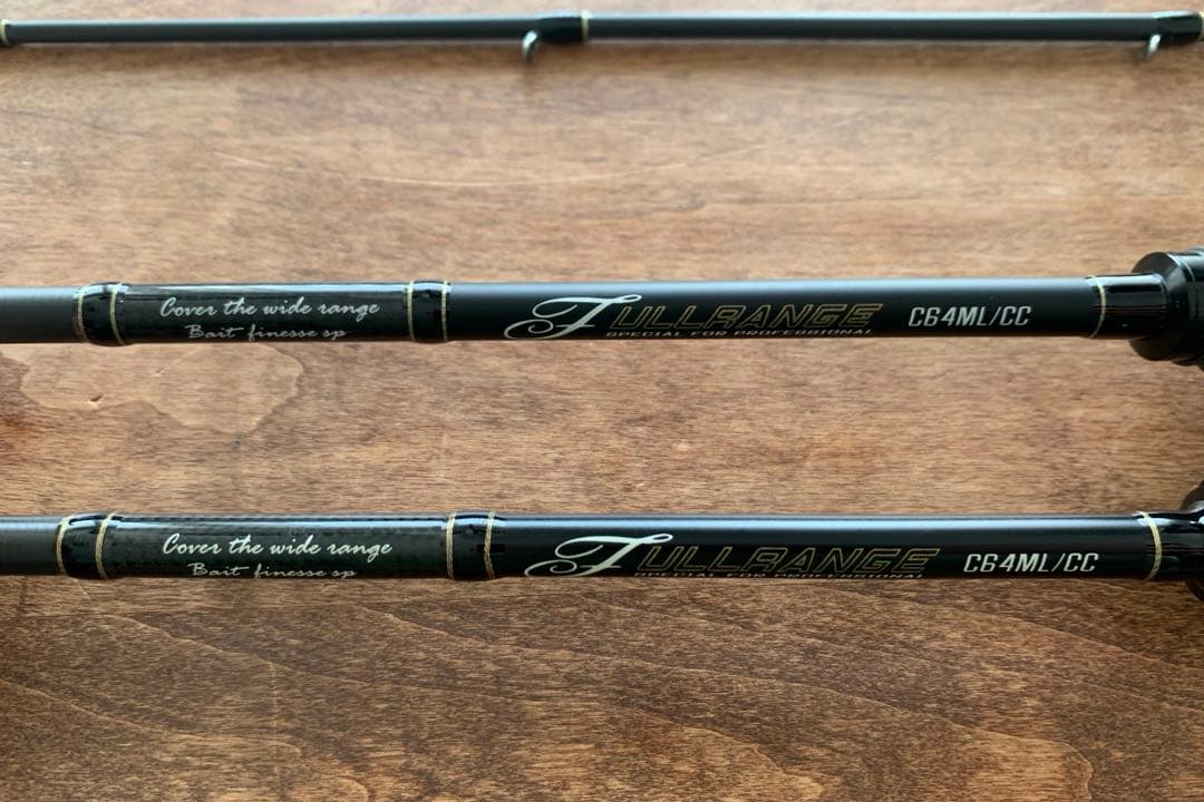 テイルウォーク フルレンジ C64ML/CC 2本セット ベイトフィネスロッド