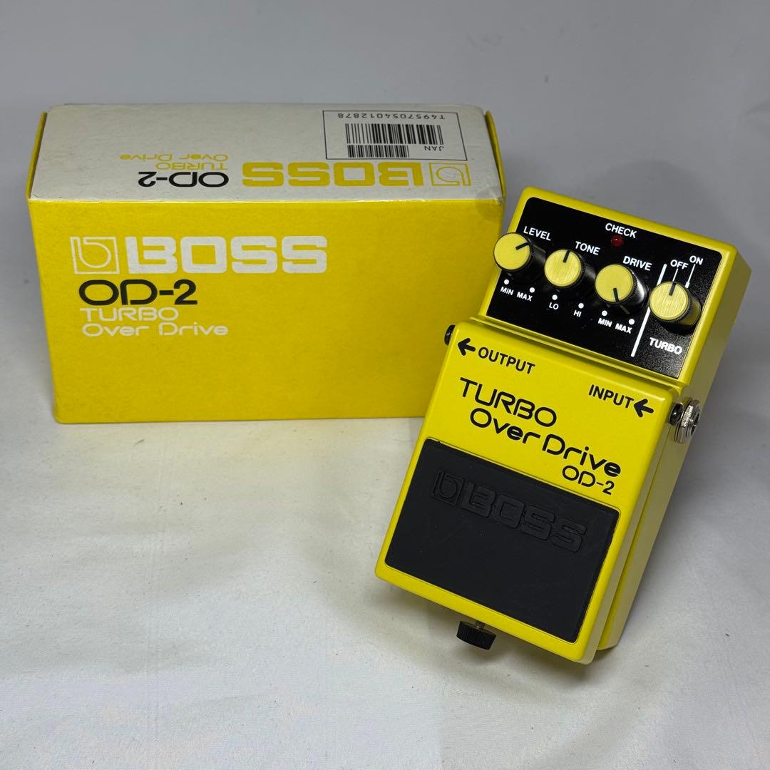 希少 超美品 日本製 BOSS ターボオーバードライブ OD-2 エフェクター