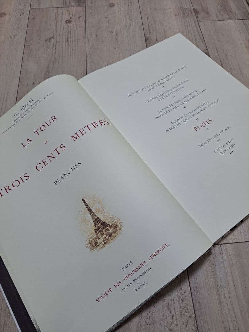 図面と写真で見るエッフェル塔建設 写真集「The Eiffel Tower」