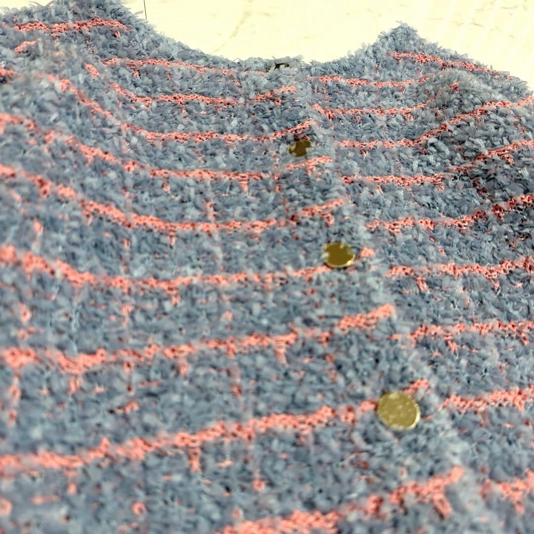 【未使用】完売品✨アナイ フロッシュ ツイード 2WAY カーディガン 金ボタン