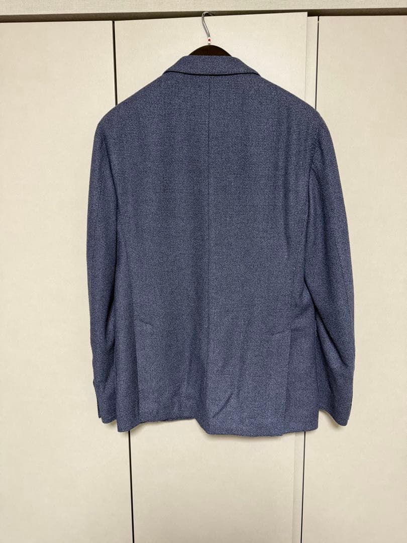 LARDINI テーラードジャケット フラワーピン付き