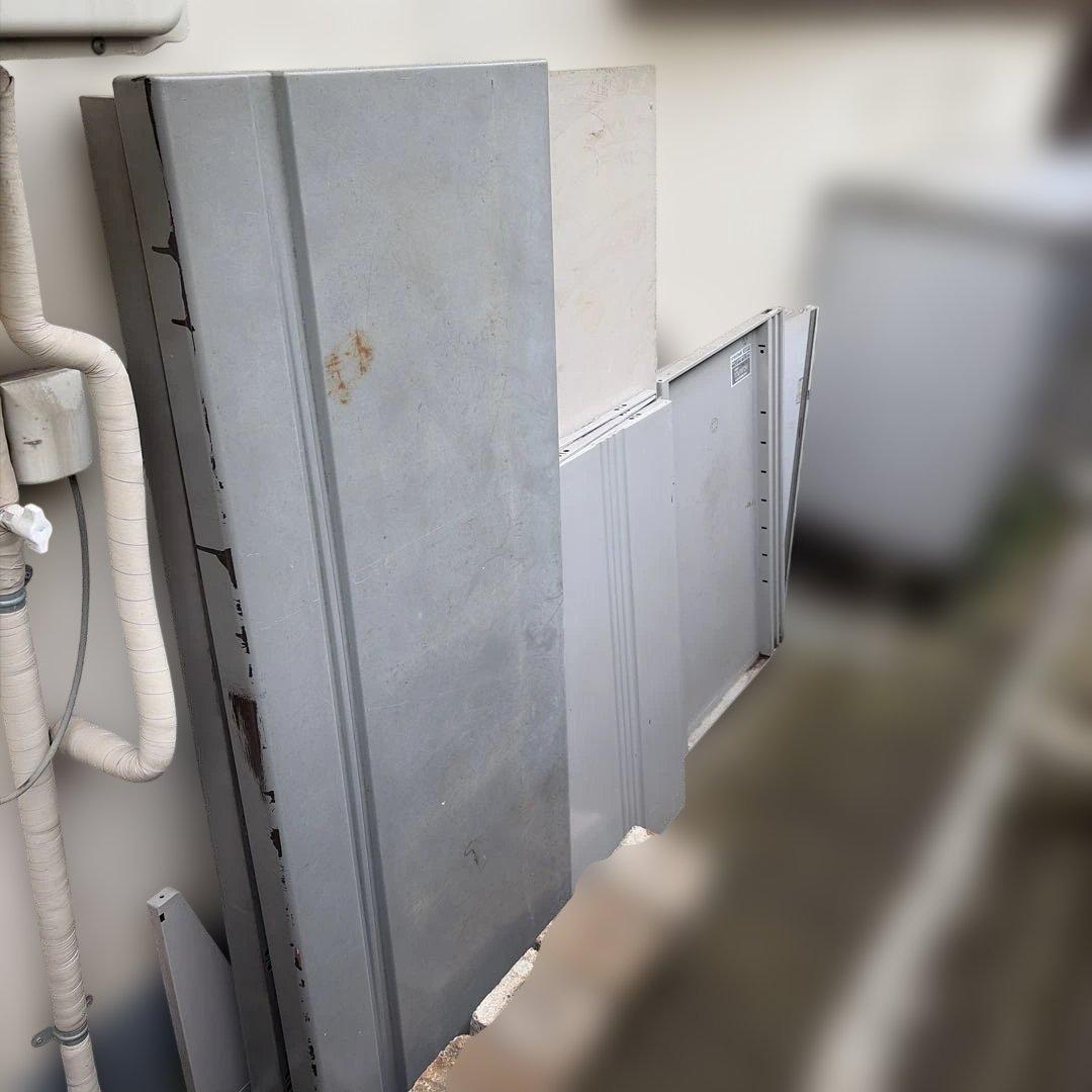 【手渡し限定】イナバ物置135A型1999年製　取説・パーツ付き　分解済　中古品