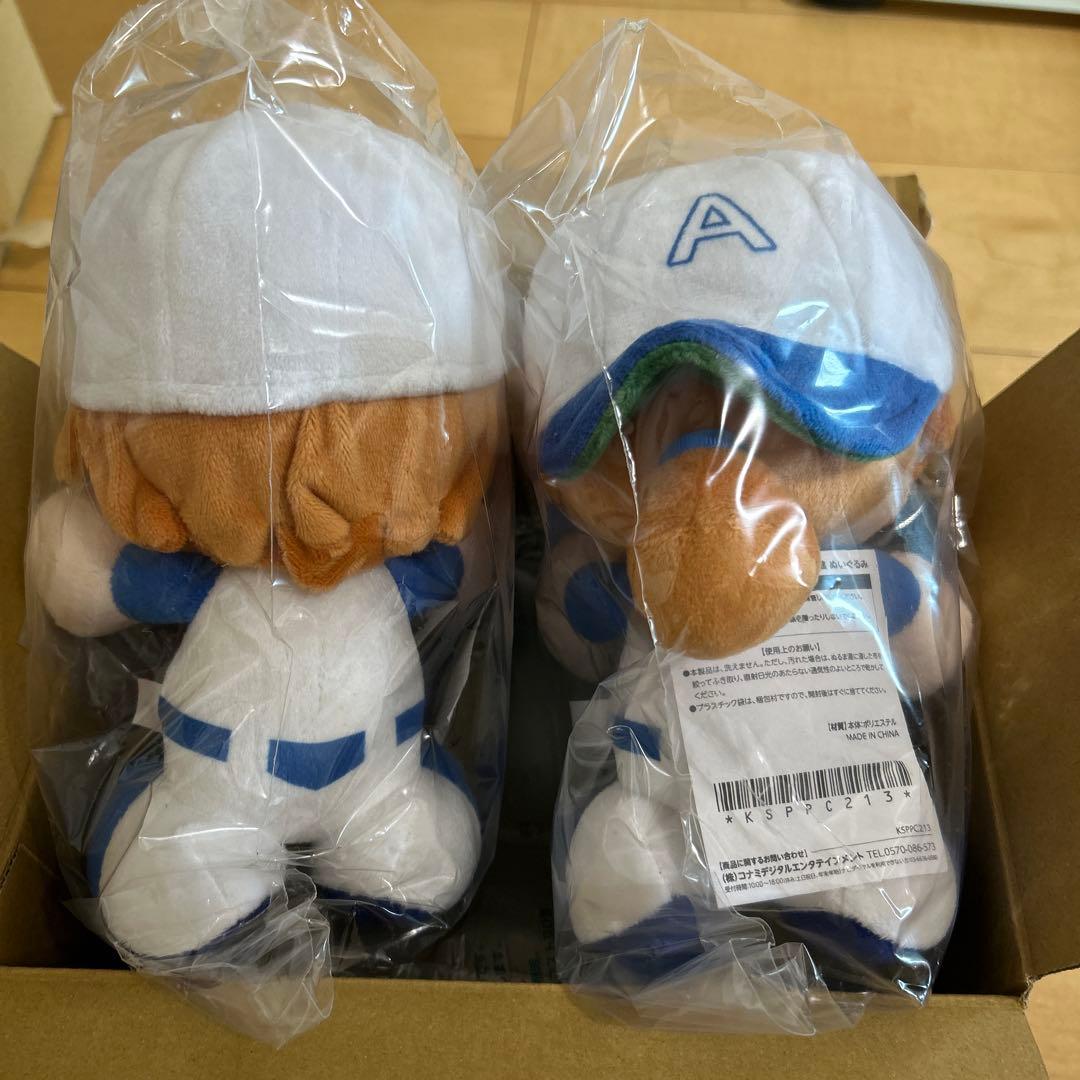 調子くん　絶好調　猪狩進　猪狩守　ぬいぐるみ 3体セット　コナミ　パワプロ