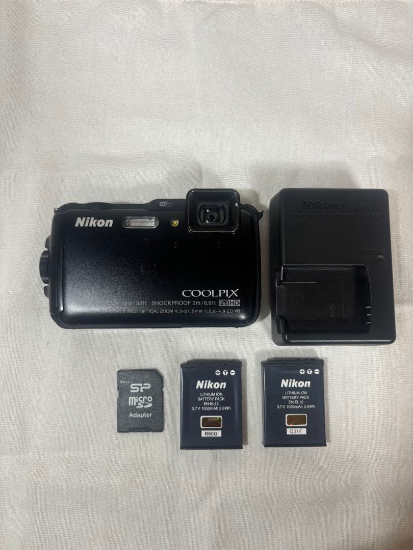 Nikon COOLPIX AW120 デジタルカメラ ブラック