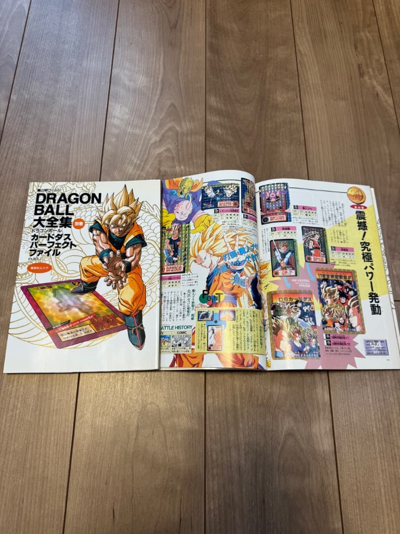 ドラゴンボール　大全集　カードダスパーフェクトファイル　２種