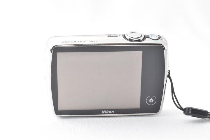 Nikon ニコン COOLPIX S01 シルバー 鏡面