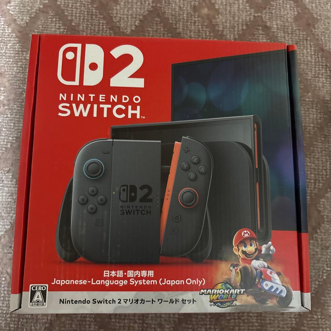 未開封 Nintendo Switch 2 本体（日本・国内専用）マリオカート
