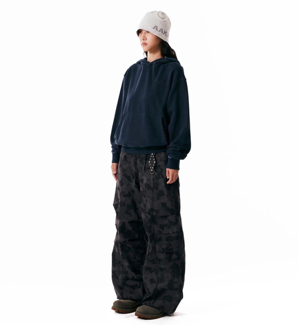 パンツ AAKAM Knee Pin-tuck Camouflage Twill 1