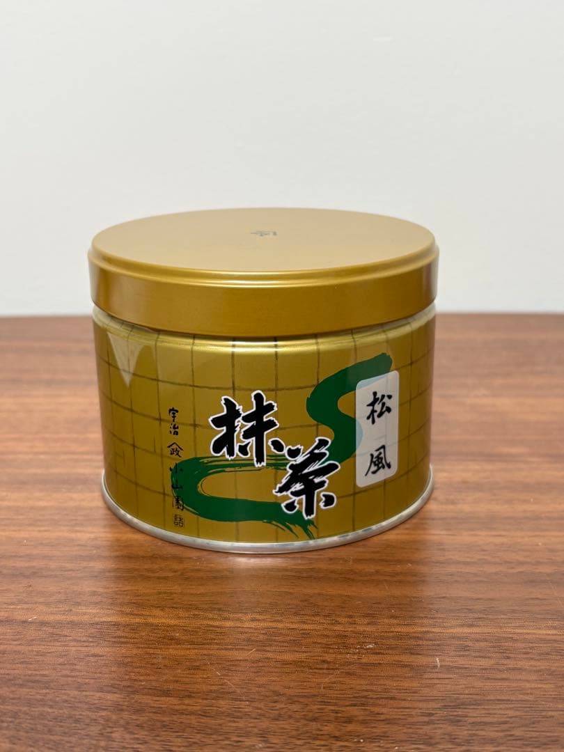 山政小山園の抹茶「松風」150g 1缶