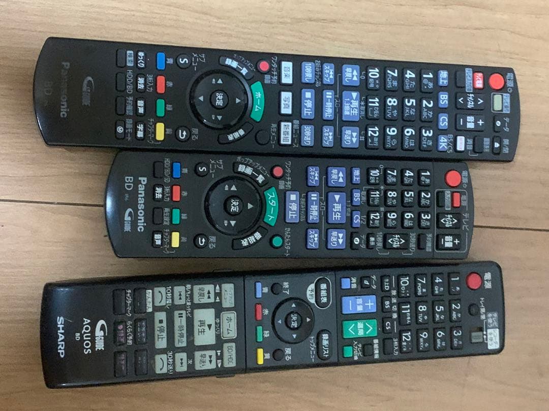 ブルーレイレコーダー品まとめ3台