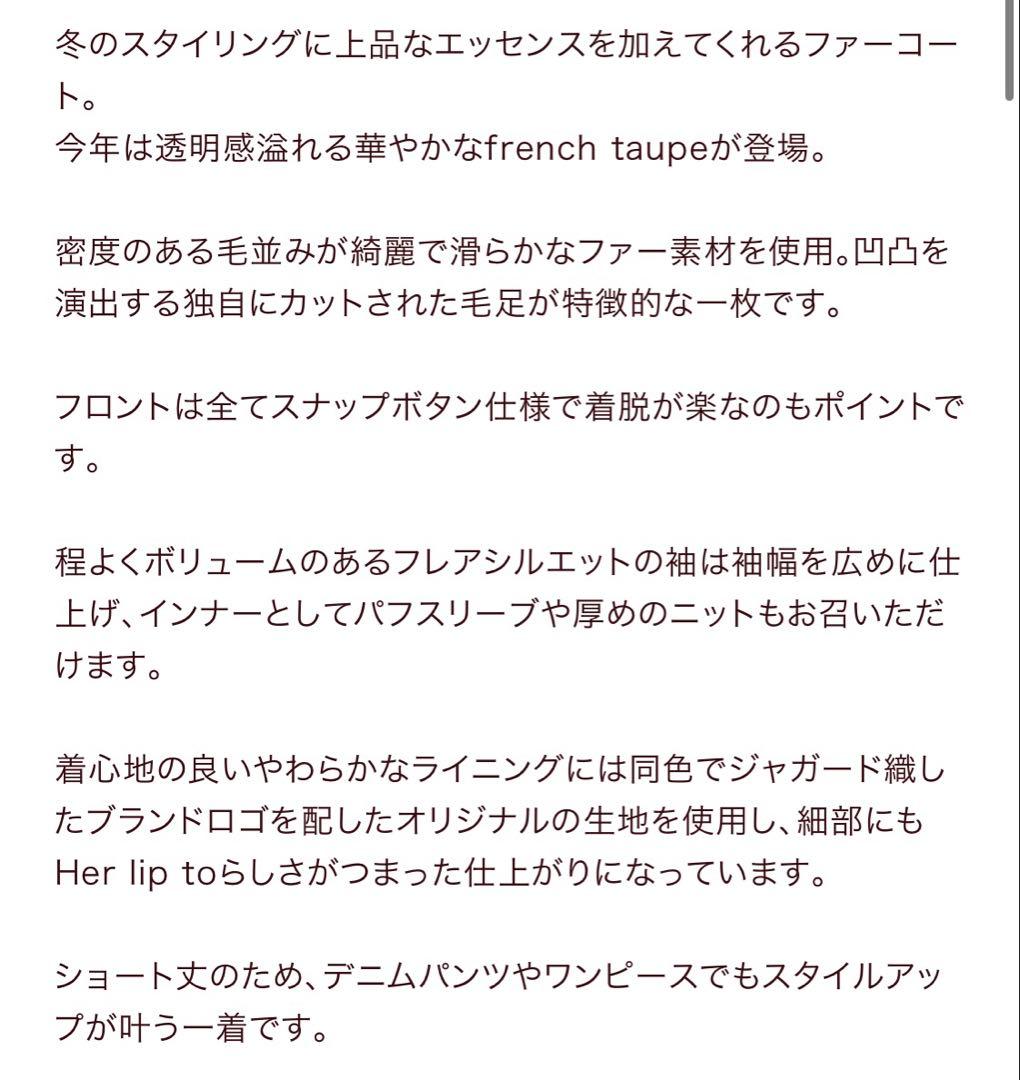 Winter Love Faux Fur Coat 2025 新色