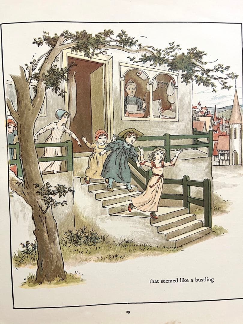 NO.154 古書 アンティーク洋書 絵本　ケイト グリーナウェイ