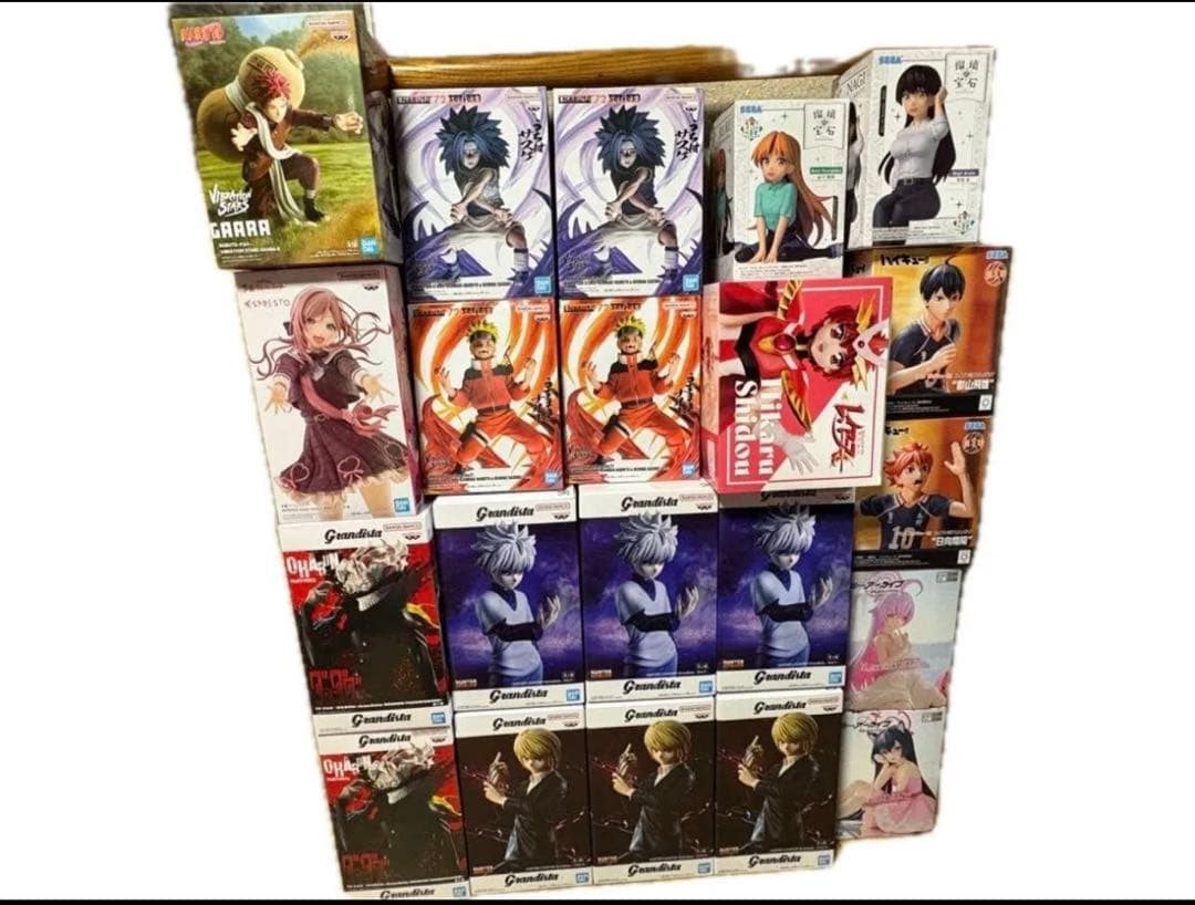 プライズフィギュアまとめ売り　ナルト　ダンダダン　HUNTER×HUNTER等