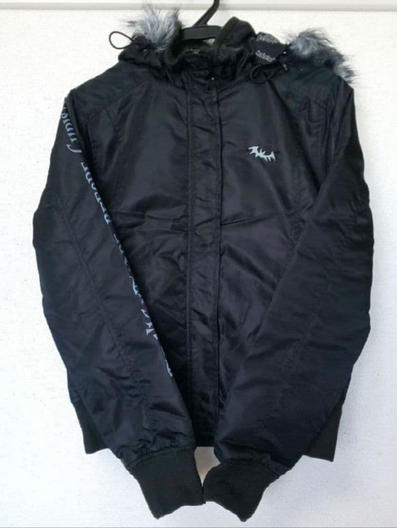 美品 Disney ナイトメアビフォアクリスマス　アウター　ブルゾン　ブラック