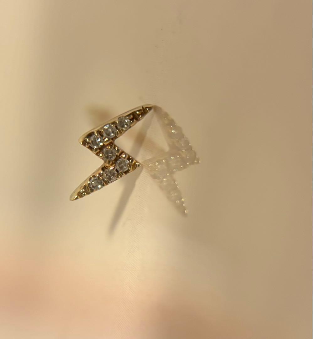 ◆ 【ビジュードエム】Bijou de M Petit Thunder ピアス◆