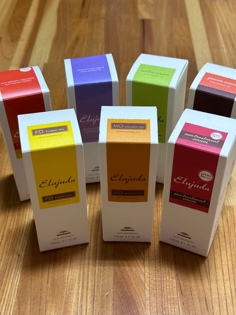 ミルボン　エルジューダ　色々7本セット　ヘアミルク　ヘアオイル