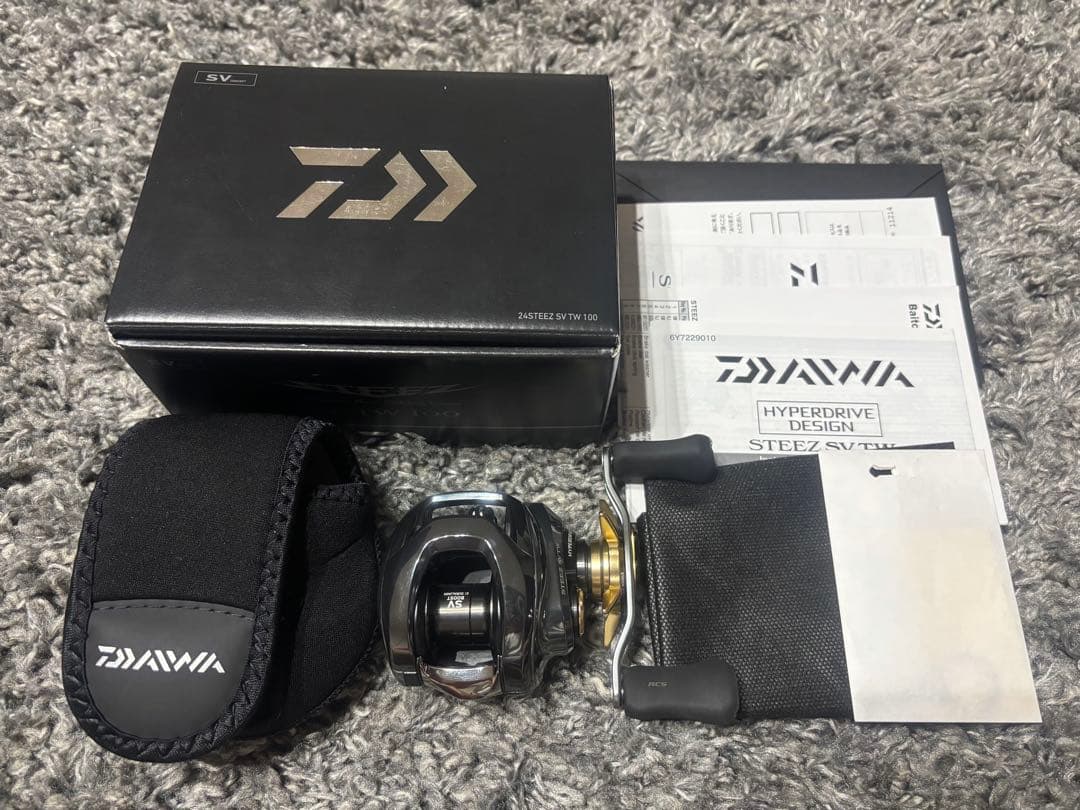 ☆ダイワ 24スティーズ SV TW 100 極美品☆