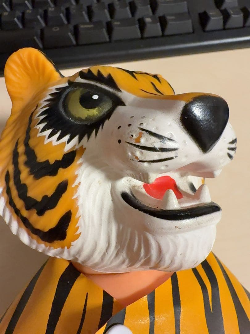 タイガーマスク　伊達直人　中嶋製作所　ジャイアントサイズ　ソフビ　フィギュア