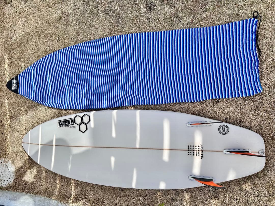 最終値下げ！極美品 アルメリック サンプラー 6'2 37.8L フィン付