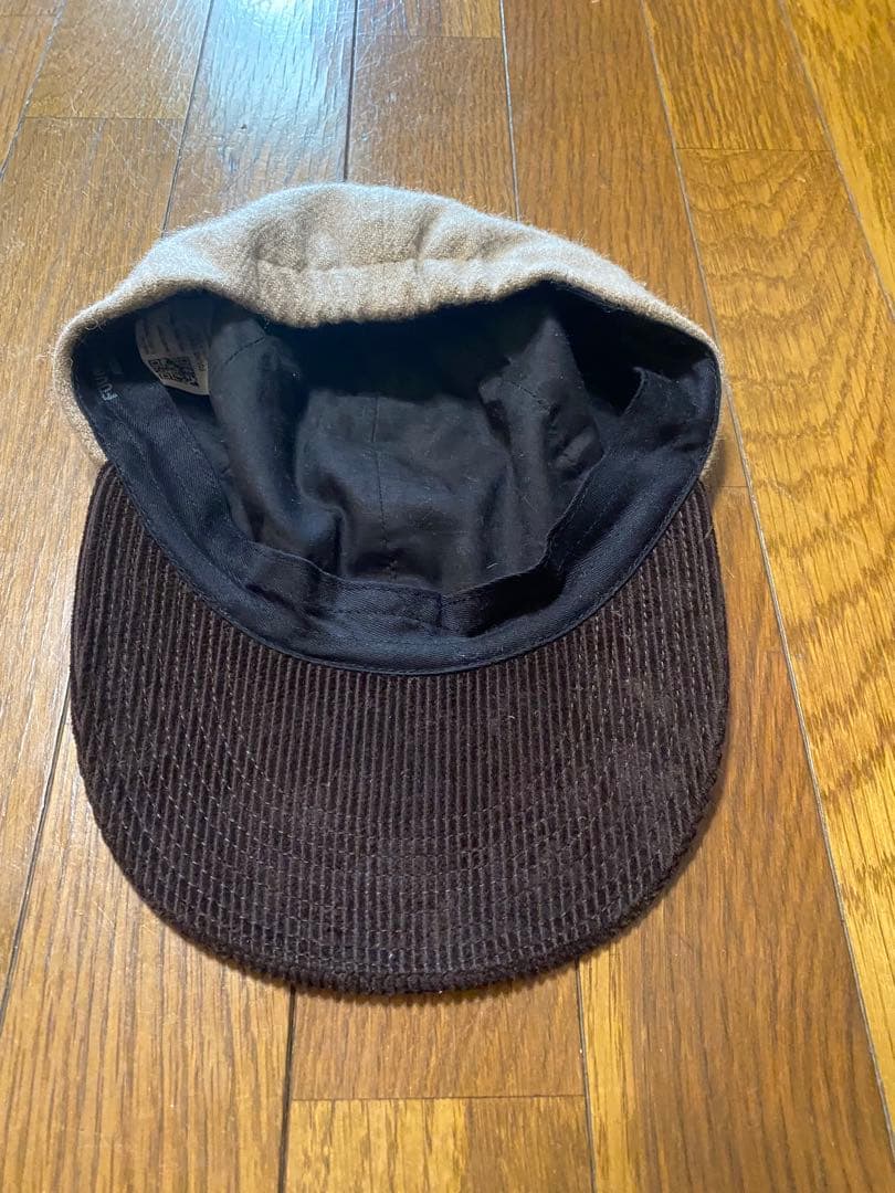 FOUND FEATHER コーデュロイキャップ