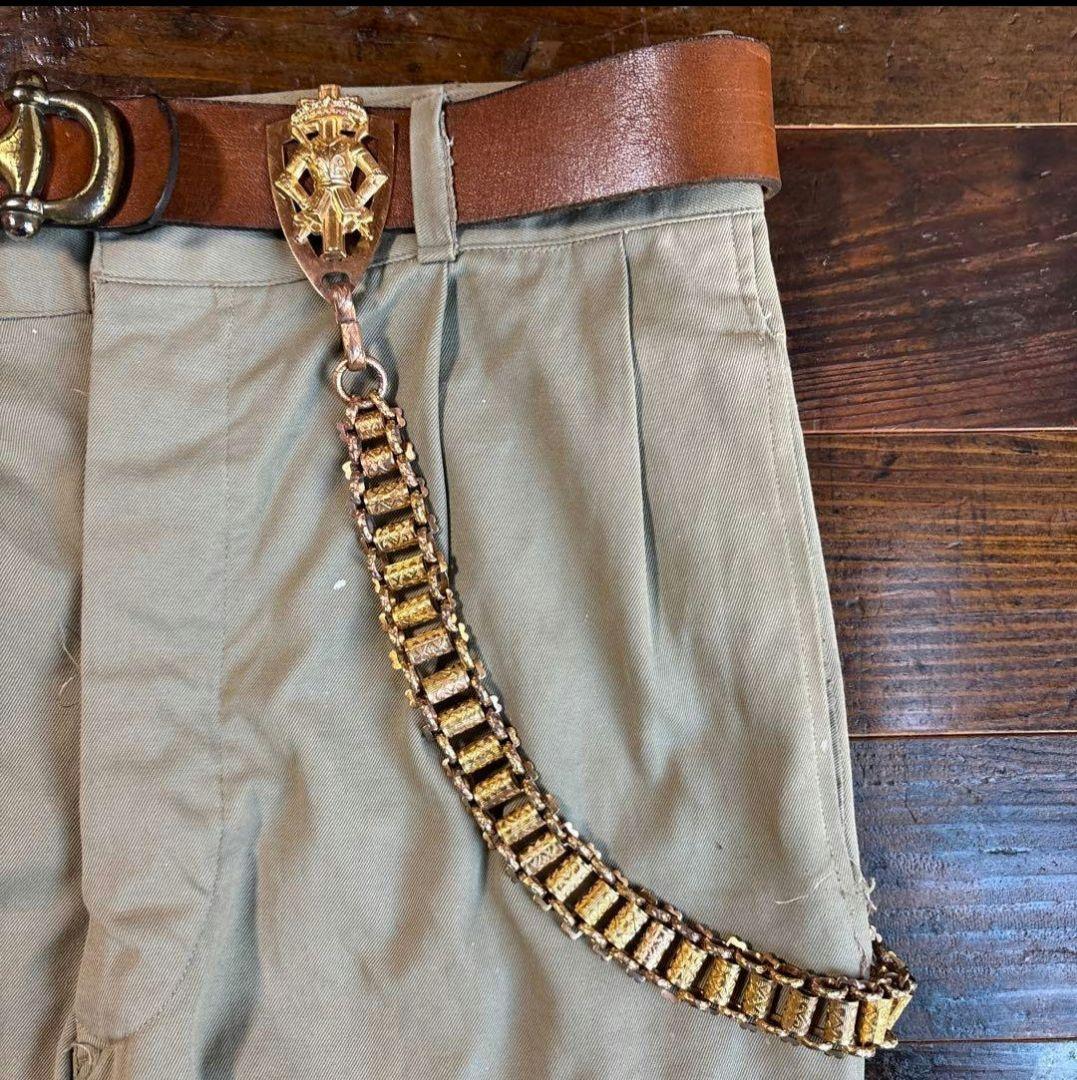 ヴィンテージ 1980s〜1920s フリーメイソンテンプル騎士団ソードチェーン