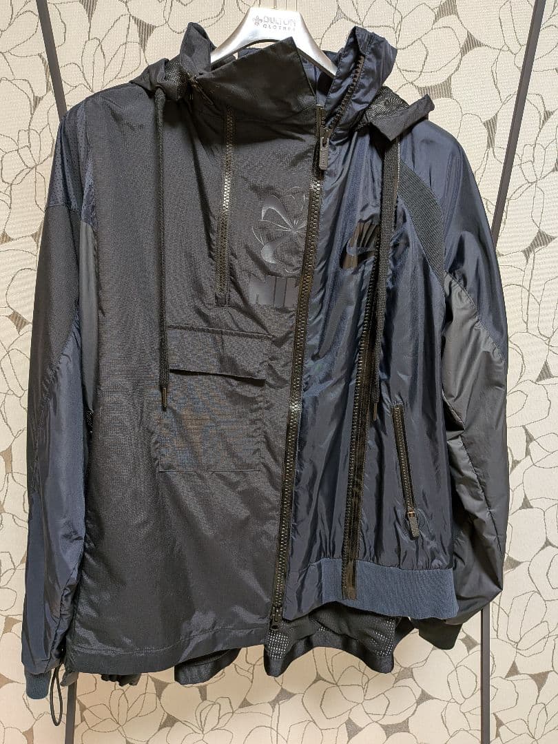 バフェットsacai nike double zip jacket