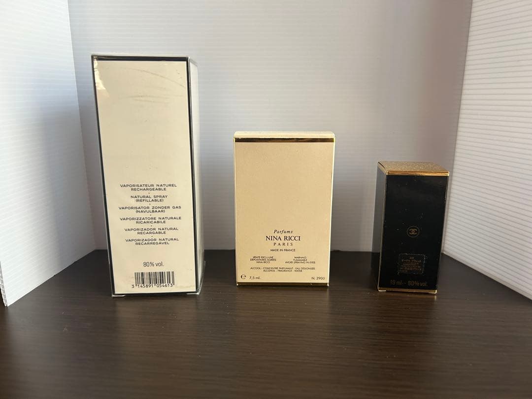 CHANEL No.5 & Nina & Coco 香水 3点セット