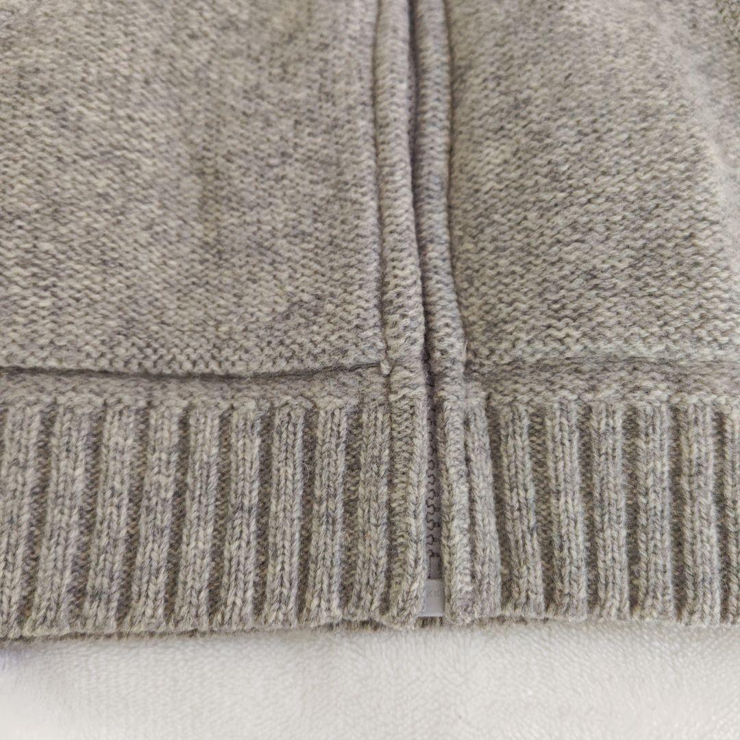 ラルフローレン　 グレー パーカーニットカーディガン 160サイズ