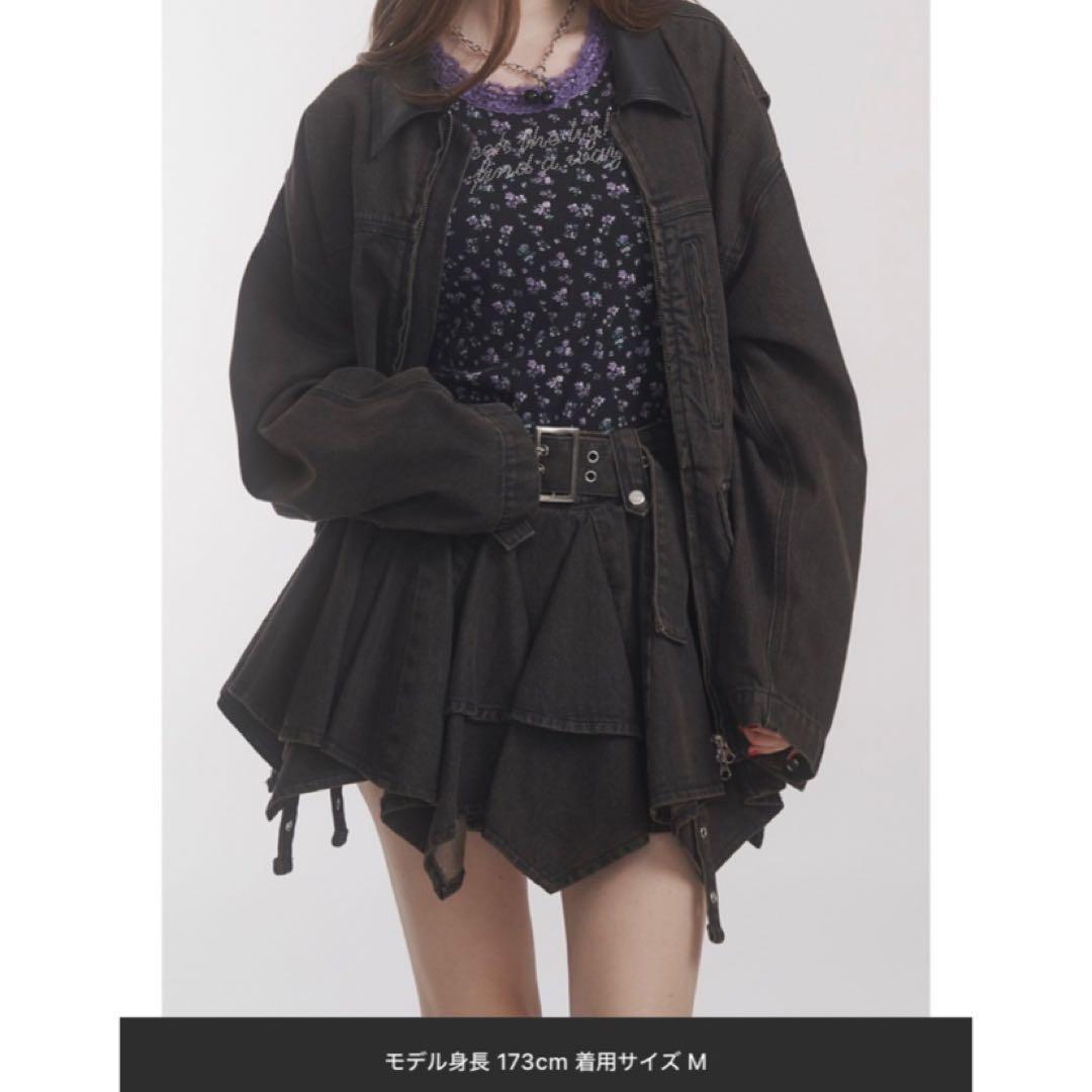 jouetie 新品未使用 タグ付 ミニスカート 今季新作 ウエストゴム 黒