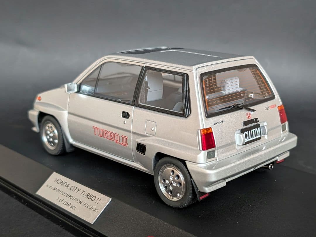 【クマちゃんの夢】オートアート 1/18 ホンダシティ ターボⅡ