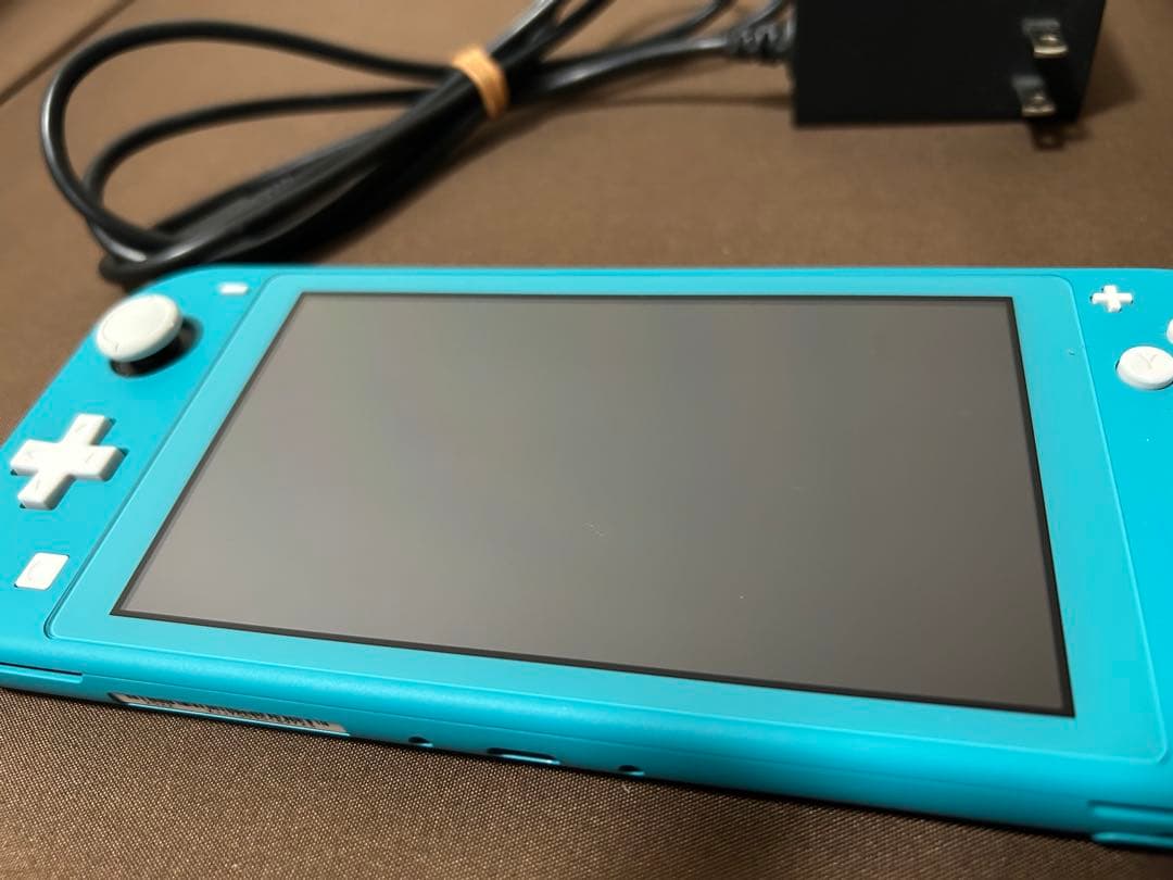 Nintendo Switch ライト　ターコイズ 本体 ケース　充電器付き