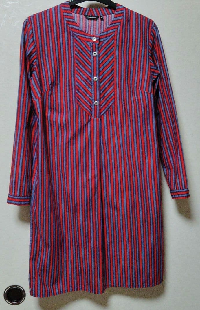 PICCOLO柄　長袖チュニック　34サイズ