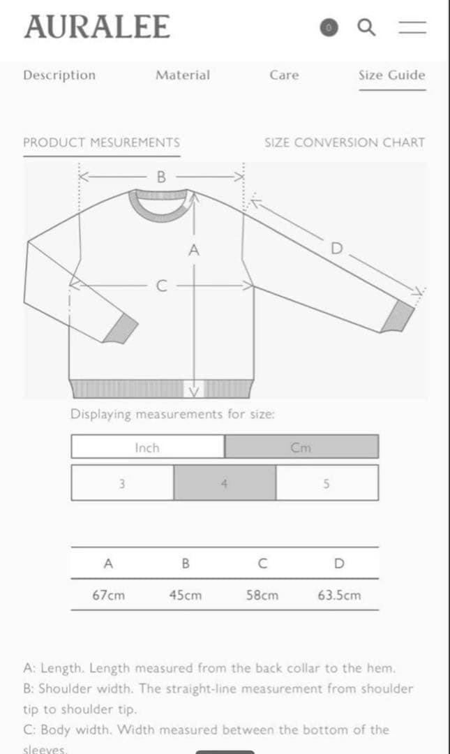 新品未使用 AURALEE High Twist Wool V-neck P/O