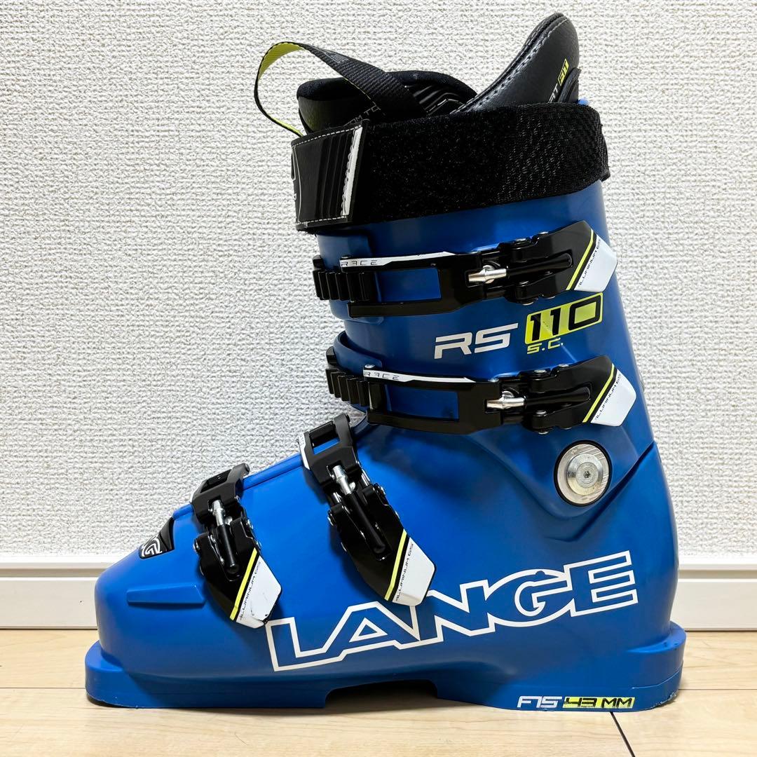LANGE RS 110 SC スキーブーツ 25-25.5cm 良品