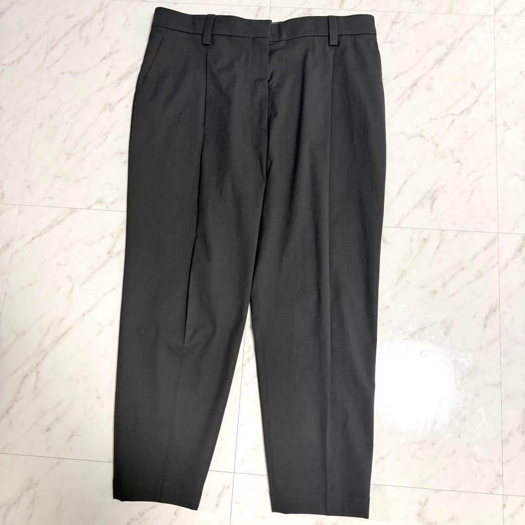 【美品】大きいサイズ ブルネロクチネリ XL スラックス パンツ 濃いグレー