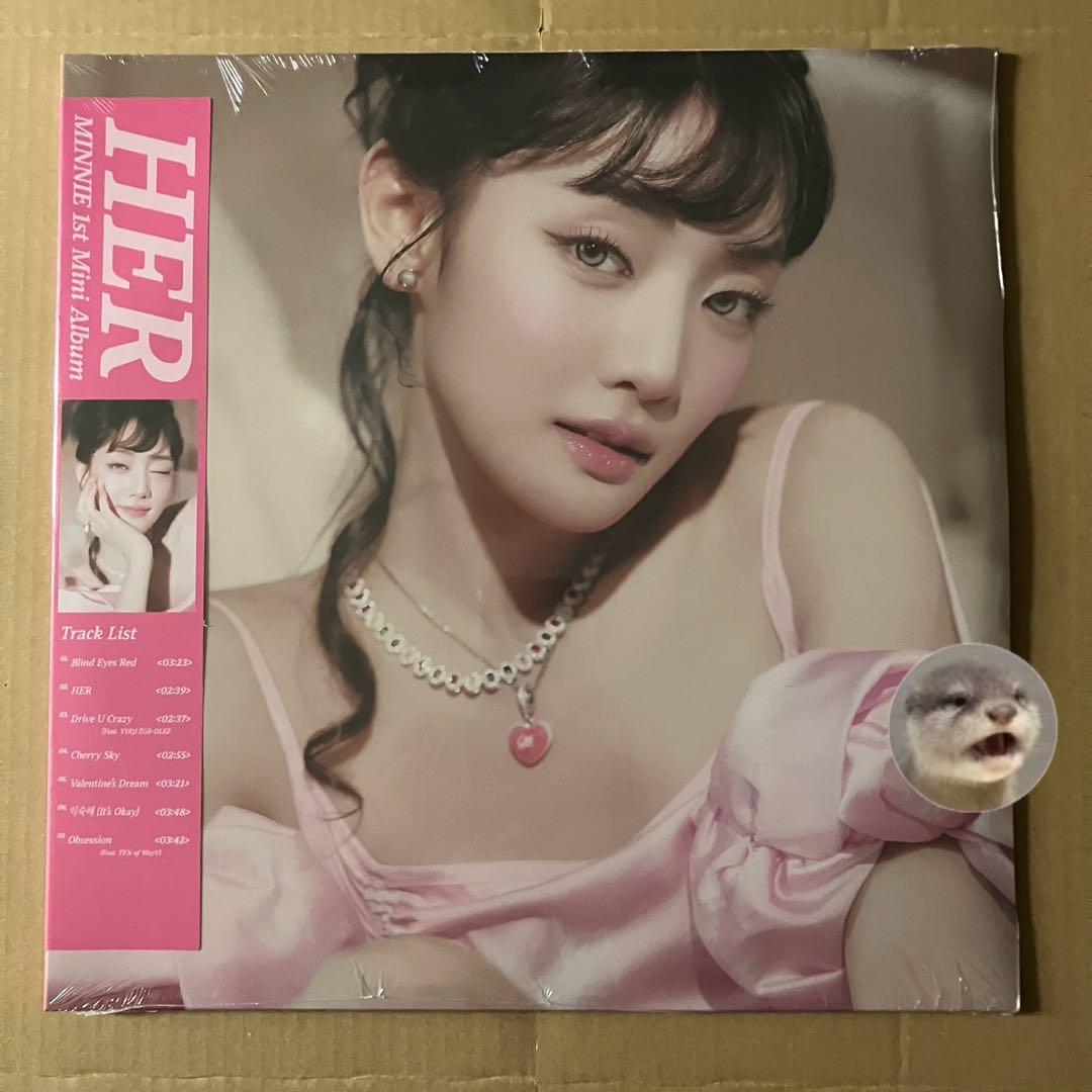 【新品未開封】I-DLE MINNIE ミンニ アルバム HER　LP