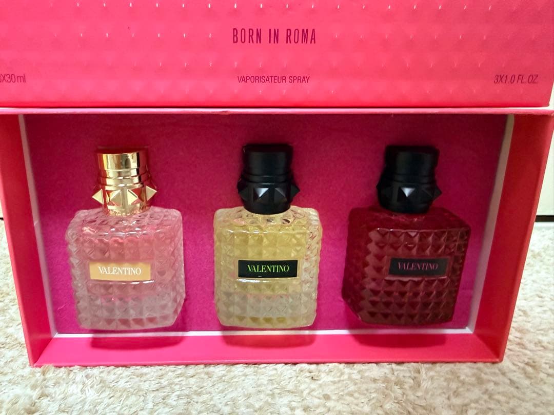 VALENTINO BORN IN ROMA 3本セット (30ml)